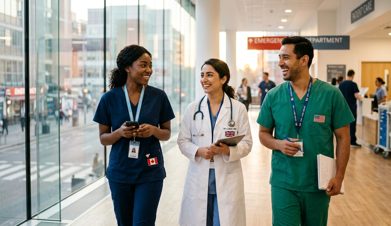 The Ultimate Guide to Healthcare Jobs with Visa Sponsorship: Canada, UK, and USA (2026)