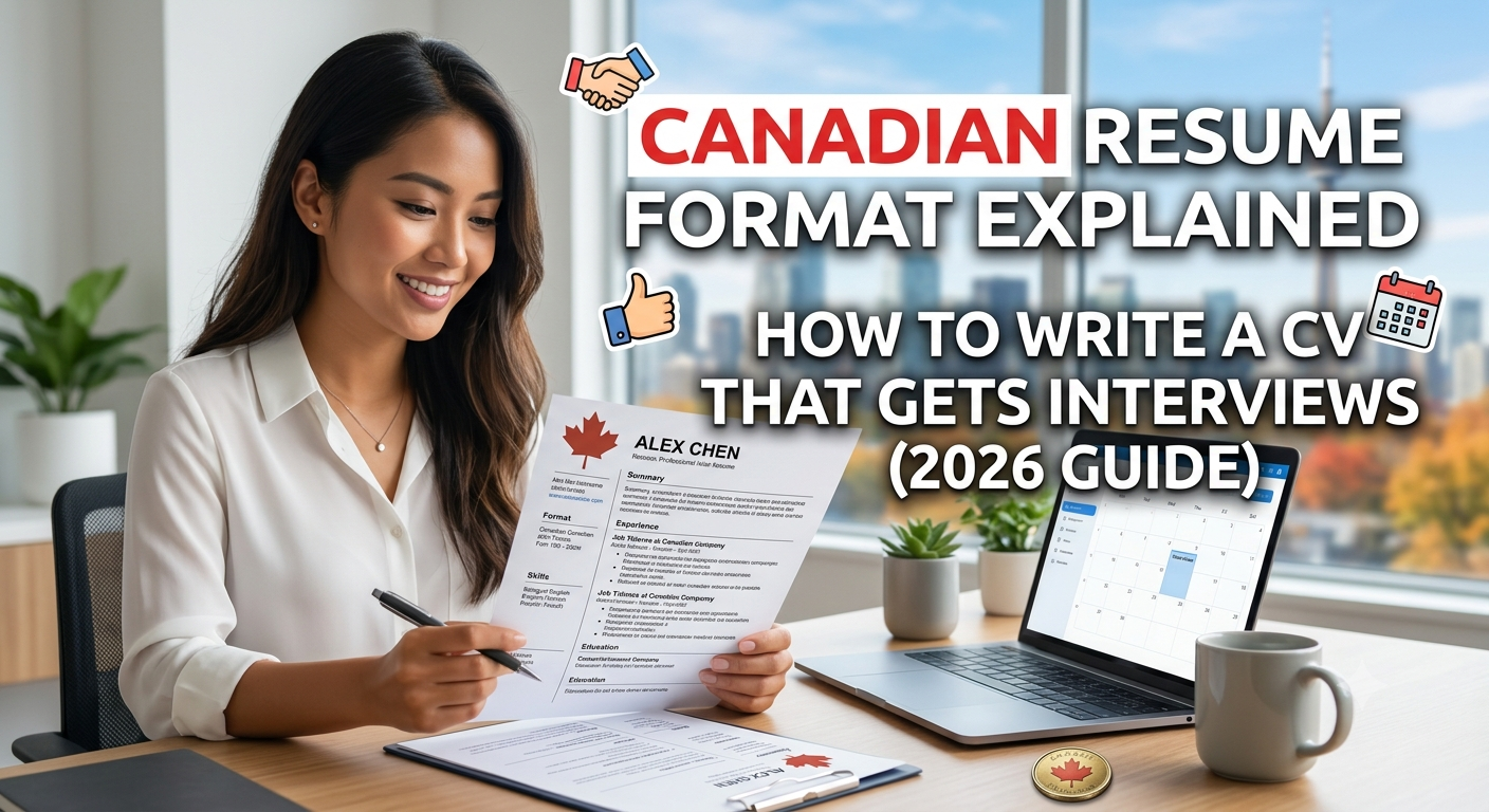 Canadian Resume Format Explained: How to Write a CV That Gets Interviews (2026 Guide)